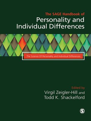 cover image of The SAGE Handbook of Personality and Individual Differences